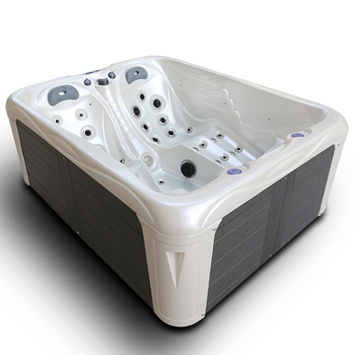 Εσωτερικά τοποθετημένα??????????? καυτά σκάφες και Outdoor Spa με τα φω'τα των οδηγήσεων