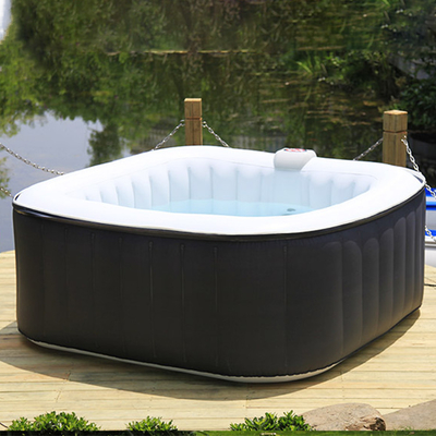 Σύγχρονη 4 ατόμων κήπων καυτή σκαφών Outdoor Round Inflatable Spa σκάφη