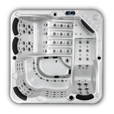 6 προσώπων ακρυλική??????????? μασάζ καυτή Tub Outdoor Whirlpool Spa μπανιέρα με 3 καθίσματα & 3 αργοσχόλους